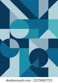 Vintage geometric abstract illustration. Perfect for paintings, posters, billboards or cover art.