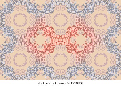 Vintage Geometric pattern. abstract retro texture for wallpapers and background
