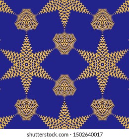 Vintage geometric pattern in retro 80s style. Textile fashionable retro design in the style of the eighties.