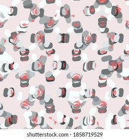 Patrón geométrico vintage. Ilustración monocroma vectorial. Estilo de moda hipster.