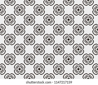 vintage geometric seamless pattern