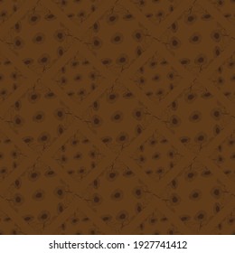 Vintage Geometric Sunflower pattern. Graphic Flower  Design