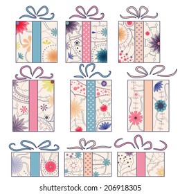 vintage gift boxes