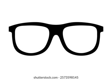 vintage glasses icon vector on white background. glasses icon