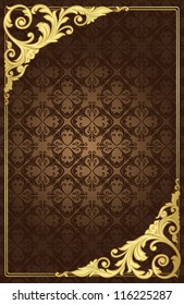 vintage gold frame