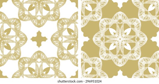Vintage gold pattern