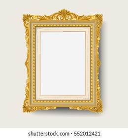 551,721 Gold frame vintage Stock Illustrations, Images & Vectors ...