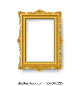 vintage gold picture frame