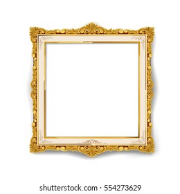 vintage gold picture frame