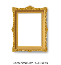 vintage gold picture frame