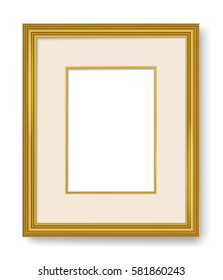 vintage gold picture frame