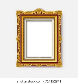 vintage gold picture frame 