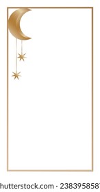 Vintage Gold Retro Rectangle Frame Border Elegant Glamour Wedding, Christmas, New Year Party Decoration Design Element
