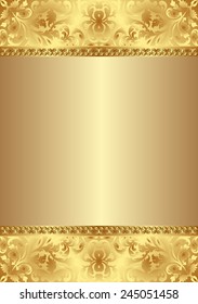 vintage golden background