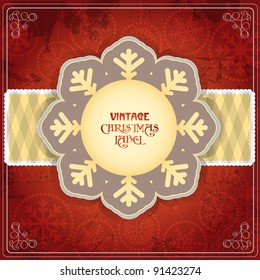 Vintage golden background for a text