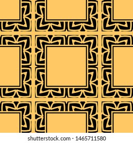 Vintage golden ornate seamless retro pattern. Modern art deco textured background for wallpapers, wrapping papers and other designs