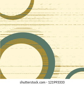 vintage graphic design circles