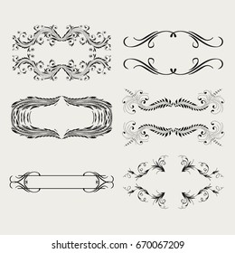 Vintage graphic element