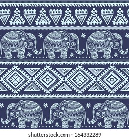 Vintage graphic vector Indian lotus ethnic elephant. African tribal ornament. Can be used for a coloring book, textile, prints, phone case, greeting card