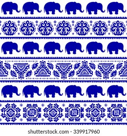 Vintage graphic vector Indian lotus ethnic elephant. African tribal ornament. Can be used for a coloring book, textile, prints, phone case, greeting card