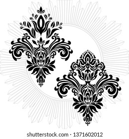vintage  graphical frame in antique style. Vector.
