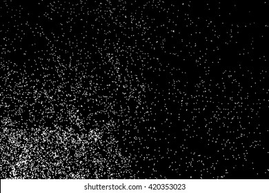 Vintage gravel texture, easily add grungy aged distress retro look to your work. Black sparkles or glitter  blow.