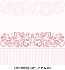 Vintage greeting card.