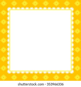 Vintage greeting card template. Invitation. 