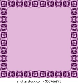 Vintage greeting card template. Invitation. 
