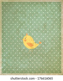  Vintage greeting card vector eps 10