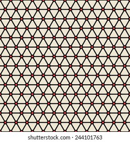 vintage grid background of  triangles. can be tiled seamlessly. each color in separate layer, easy to change.