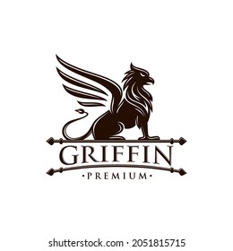 Vintage Griffin, Griffon Logo Design