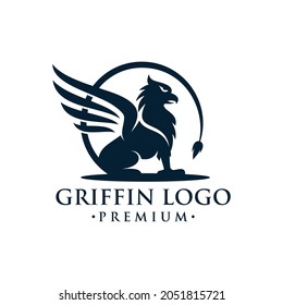 Vintage Griffin, Griffon Logo Design