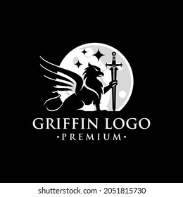 Vintage Griffin, Griffon Logo Design