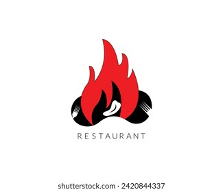 Vintage Grill Barbeque barbecue bbq Logo design.