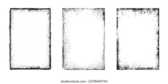 Tapa de textura de papel de enredadera, superposición de textura de papel con bordes y arañazos desiguales para la cubierta de afiches o discos de vinilo retro, ajuste del efecto de distrés texturado, patrón antiguo desgarrado y desmoronado