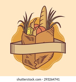 Grocery Items Stock Vectors, Images &amp; Vector Art | Shutterstock