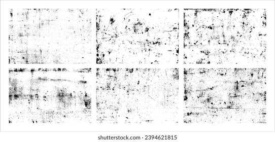 Vintage grunge background with dirty edges and scratches. Distressed paper with old, worn overlay effect. Torn and crumpled pattern for poster or vinyl album cover. Rough, grainy vector illustration