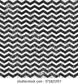 Vintage grunge chevron background