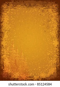 Vintage grunge Christmas background, vector