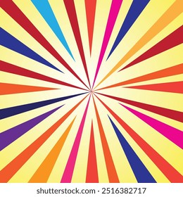 Vintage grunge colorful twisted spiral retro burst background vector. Groovy hippie 70s backgrounds. Waves, swirl, twirl pattern.eps10