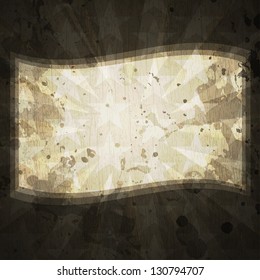 vintage grunge flag background