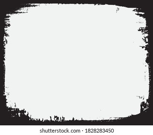 Vintage grunge frame background design