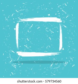 Vintage grunge frame for web