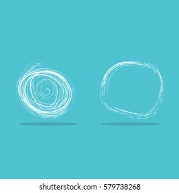 Vintage grunge frame for web