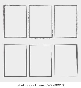 Vintage grunge frame for web