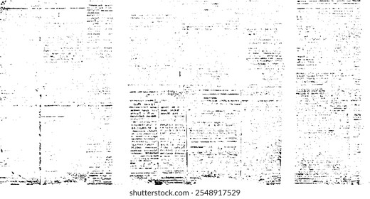 Vintage grunge newspaper paper texture background. EPS 10