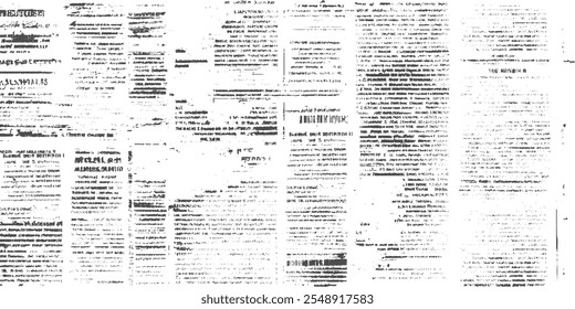 Vintage grunge newspaper paper texture background.