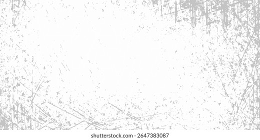 Textura de papel grunge vintage isolado. Antiga sobreposição fundo angustiado Vintage branco arranhões grunge textura