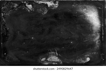 Vintage grunge paper texture. Old worn overlay distressed background. Torn and crumpled pattern for poster or vinyl album cover, grunge film frame vector illustration of rough, dirty, grainy design.